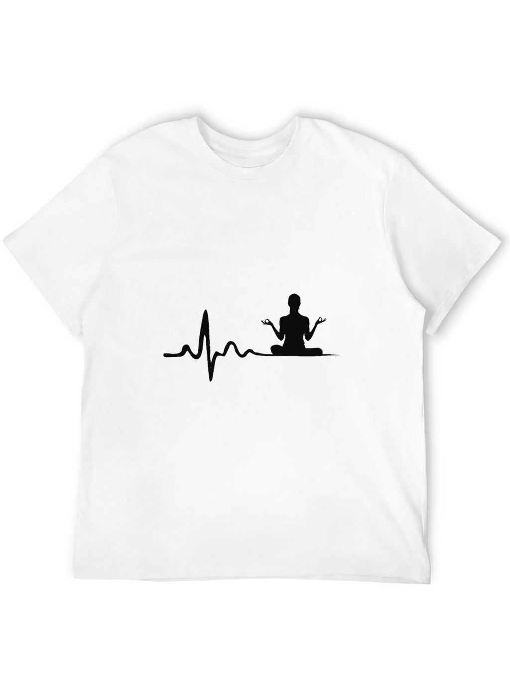 Yoga Heartbeat Graphic T-Shirt