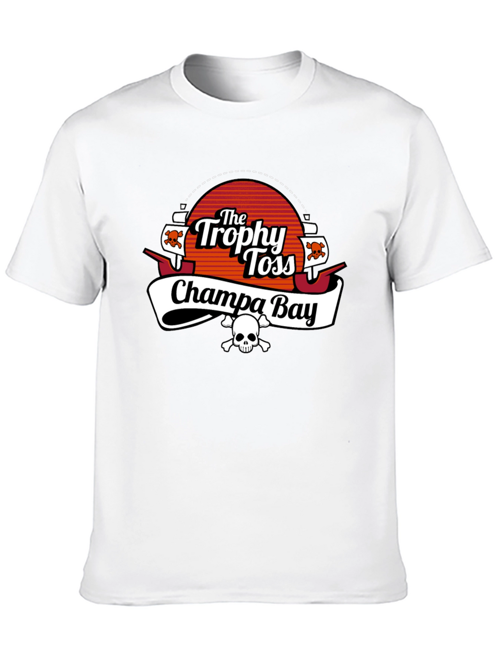 The Trophy Toss Champa Bay Black T-Shirt