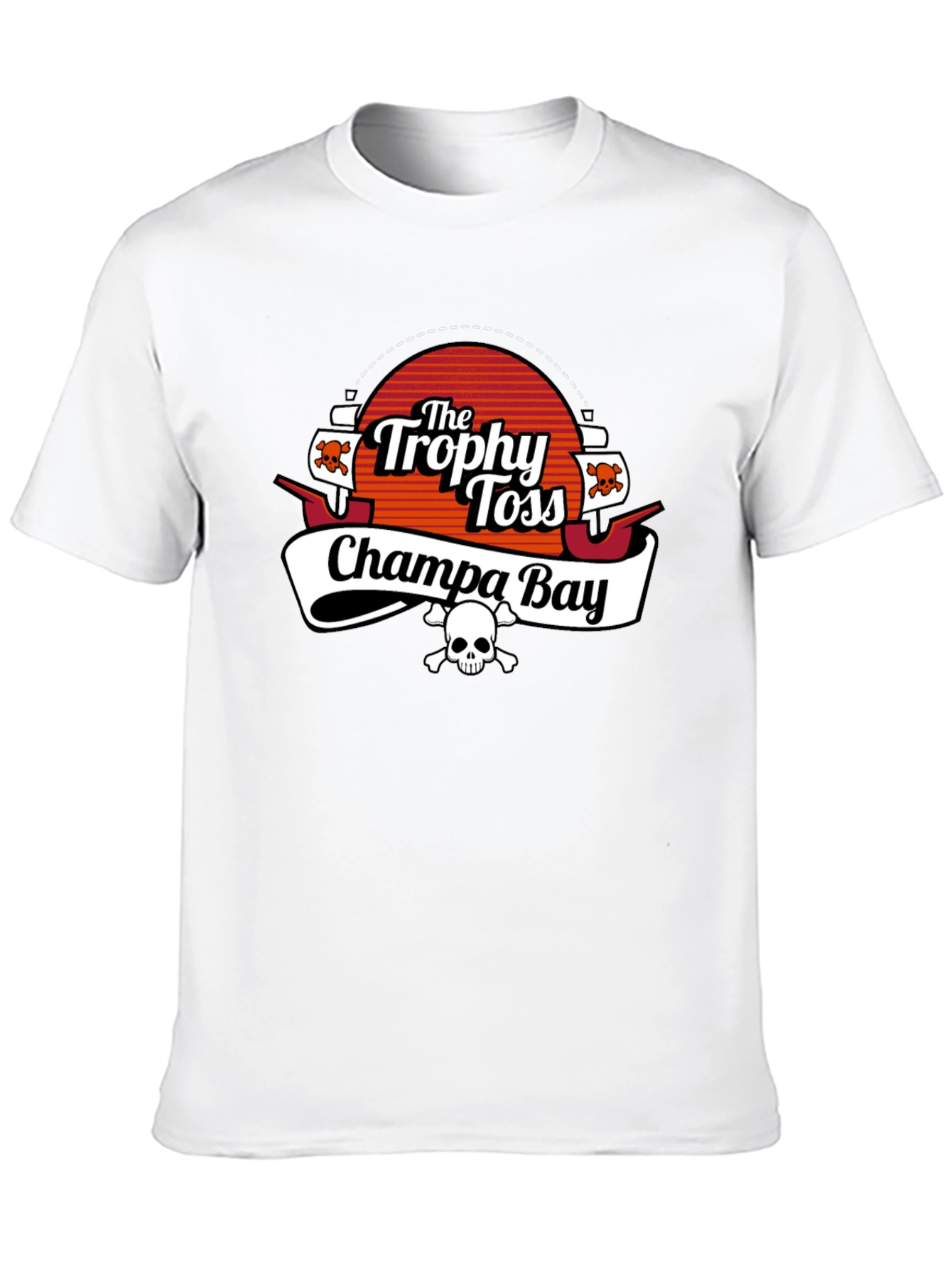 The Trophy Toss Champa Bay Black T-Shirt