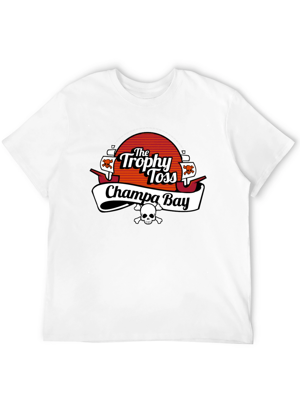 The Trophy Toss Champa Bay Black T-Shirt