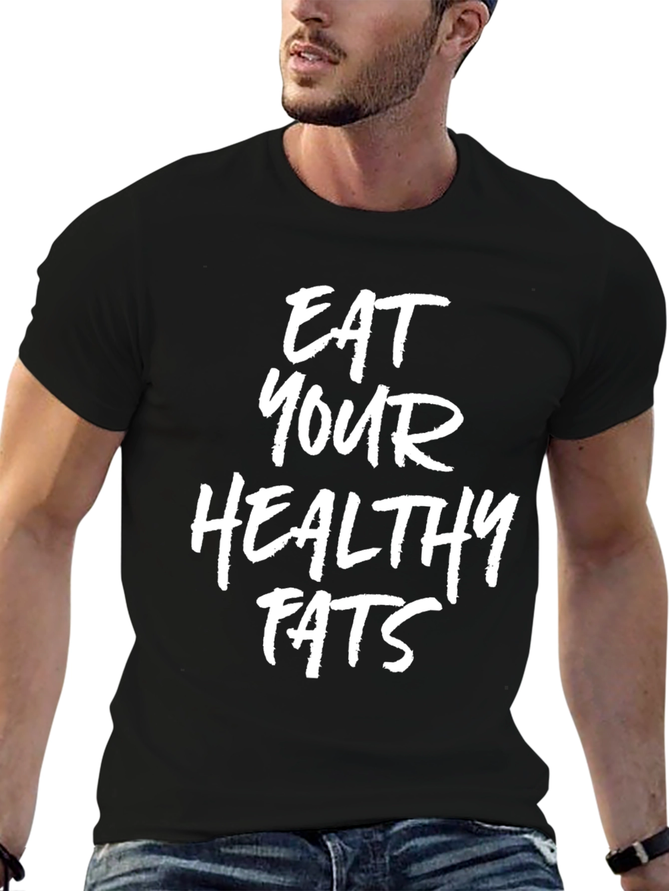 Eat Your Healthy Fats Graphic Tee