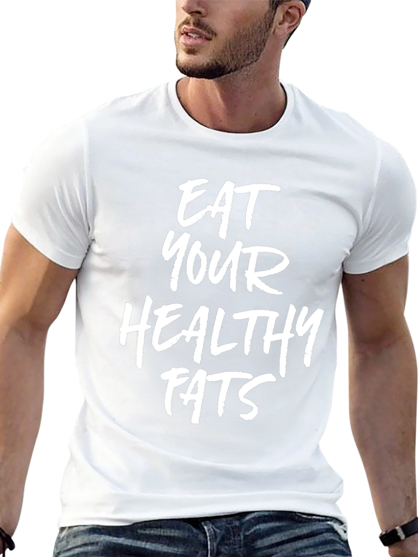 Eat Your Healthy Fats Graphic Tee