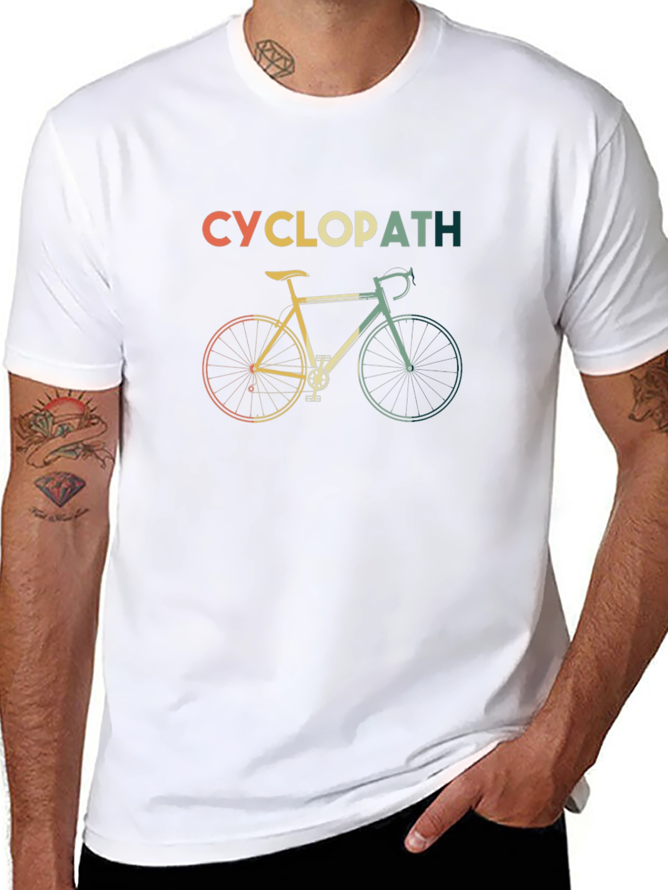 Cyclopath Bike Graphic T-Shirt