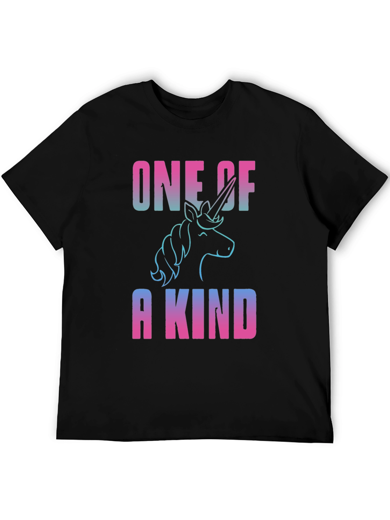 One of a Kind Unicorn Graphic T-Shirt