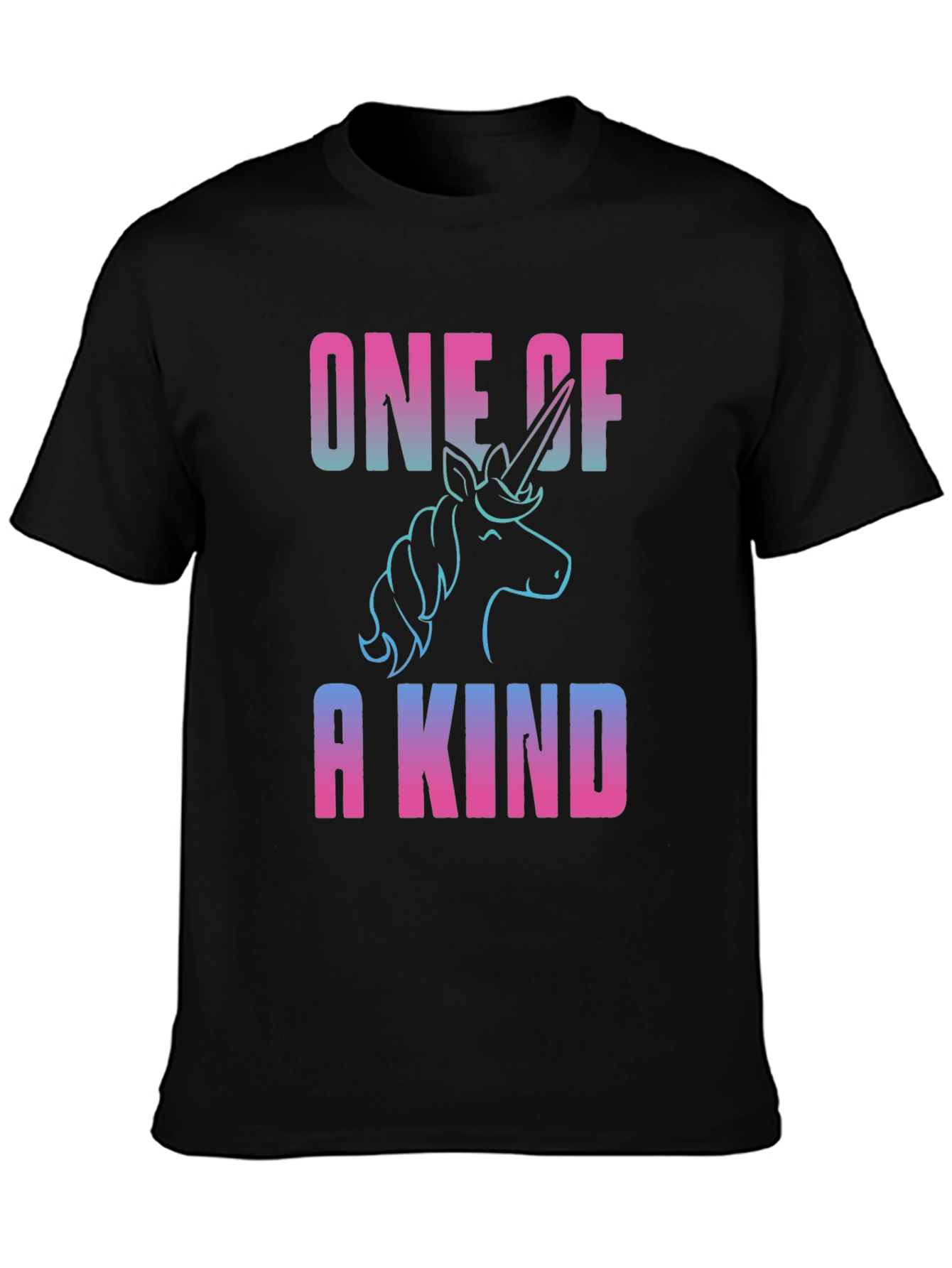 One of a Kind Unicorn Graphic T-Shirt