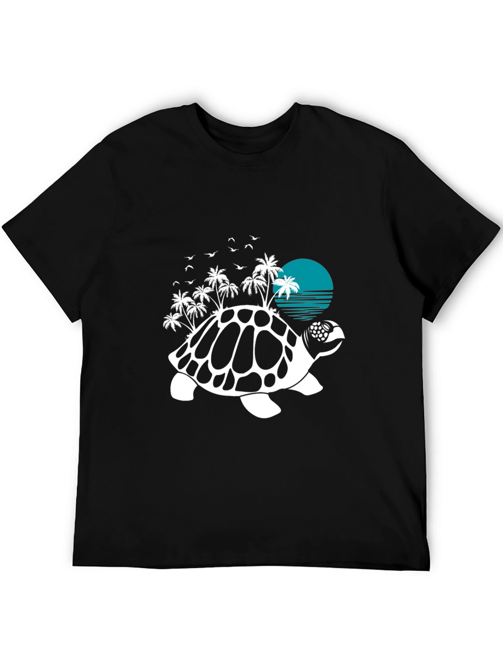Turtle Island Graphic Tee - Beach Vibes