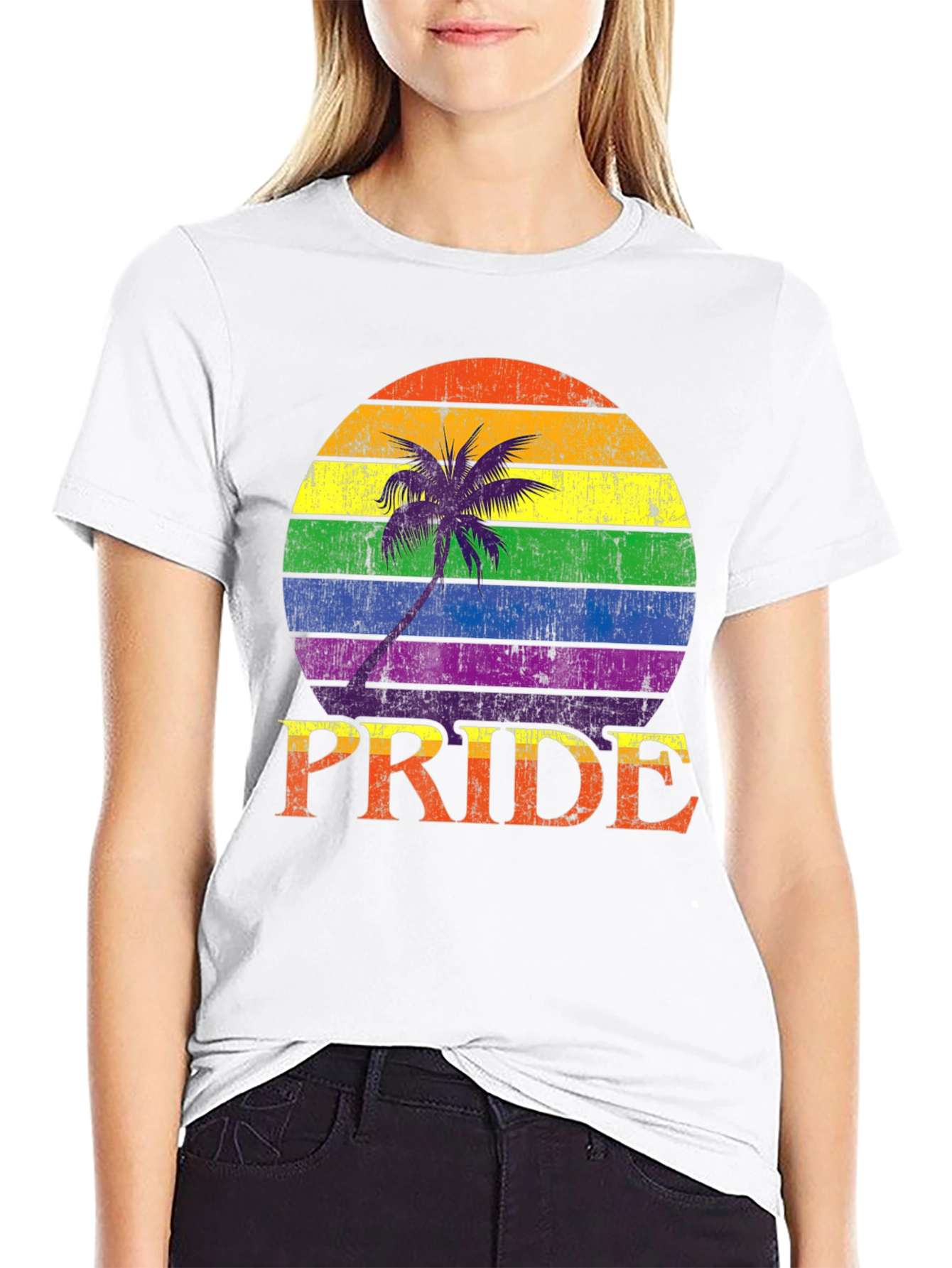 Pride Rainbow Palm T-Shirt