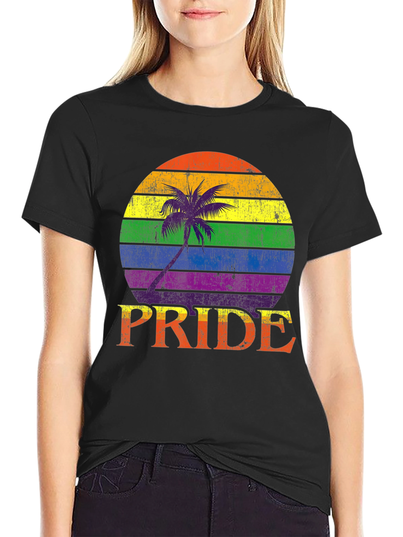 Pride Rainbow Palm T-Shirt