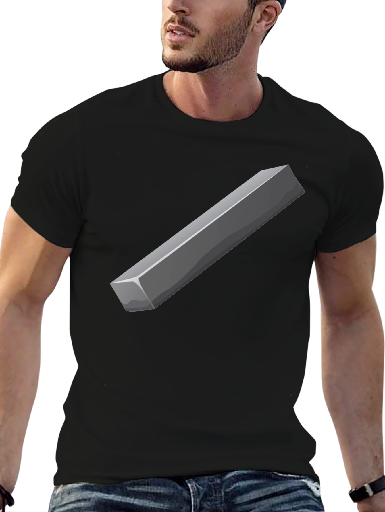 Geometric Block Graphic Tee - Cool Streetwear