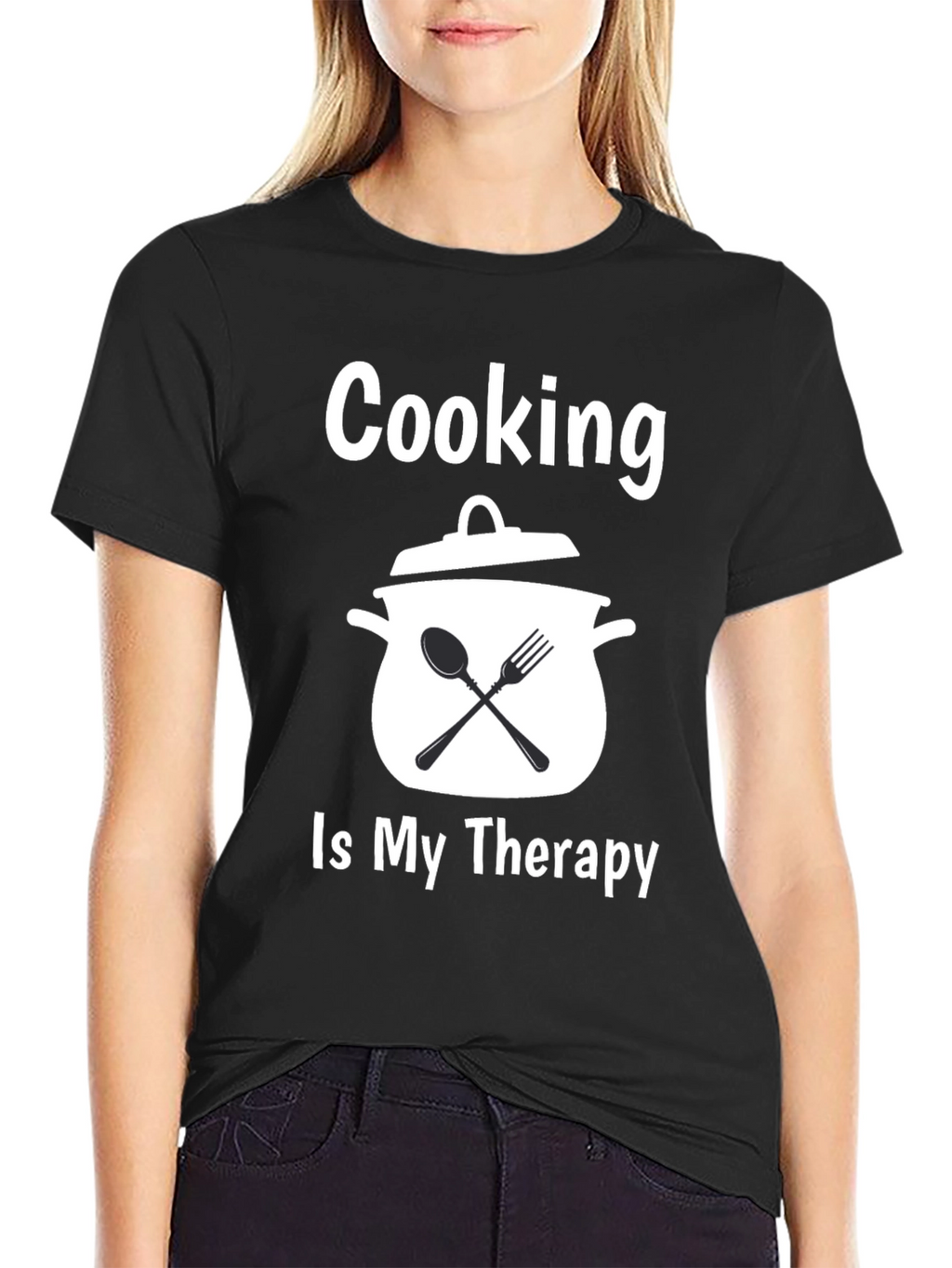 Cooking Is My Therapy Graphic T-Shirt