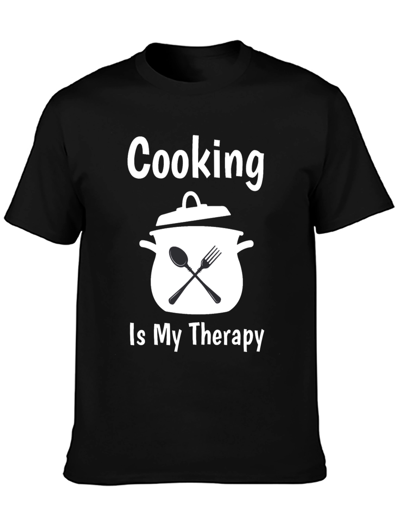 Cooking Is My Therapy Graphic T-Shirt