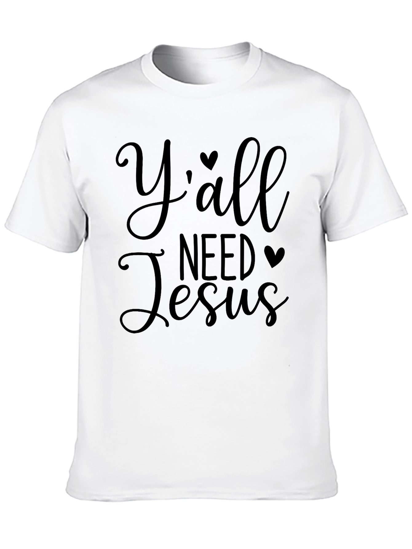 Yall Need Jesus Graphic T-Shirt - Religious Tee