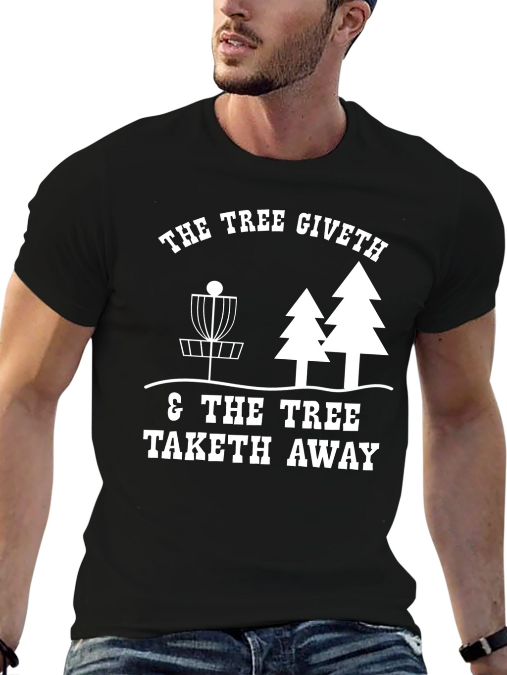 Tree Giveth Disc Golf T-Shirt