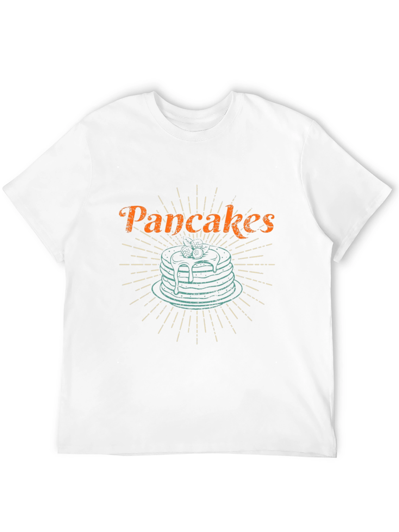 Pancakes Graphic Tee - Breakfast Lover Shirt