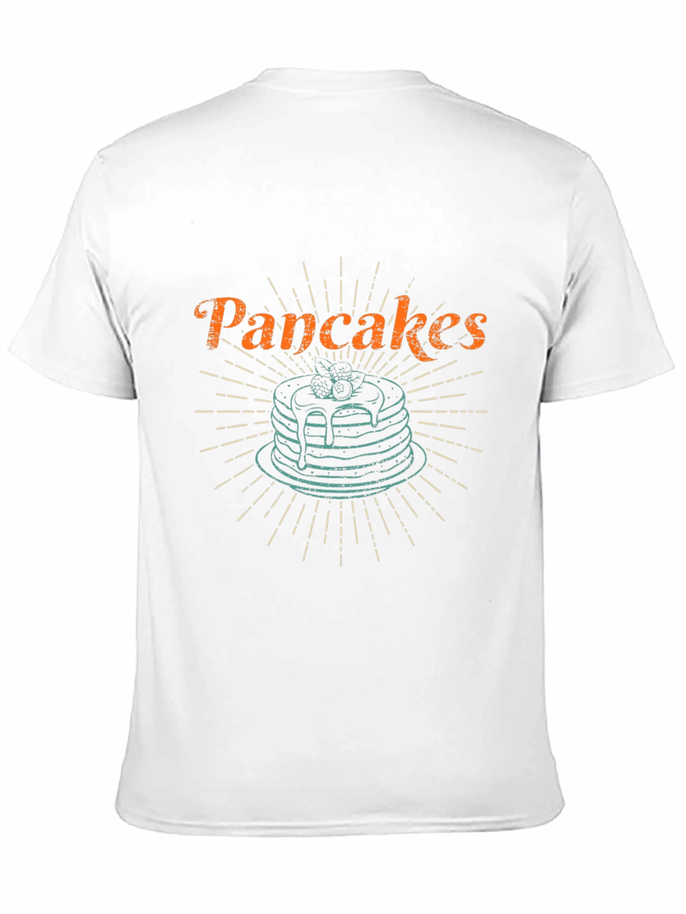 Pancakes Graphic Tee - Breakfast Lover Shirt