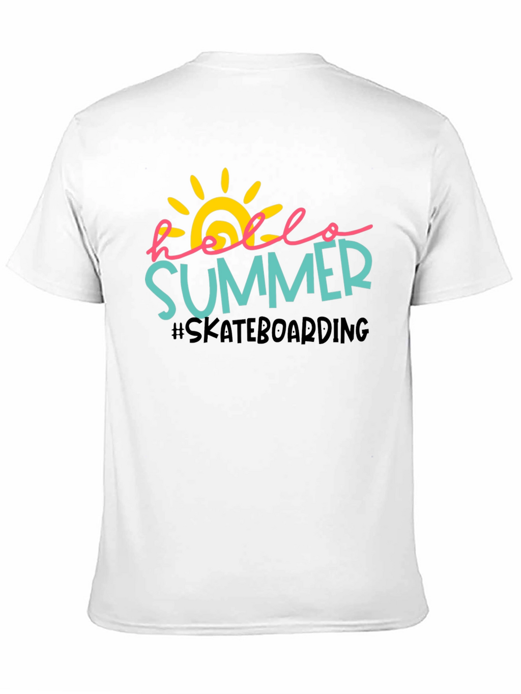 Hello Summer Skateboarder T-Shirt