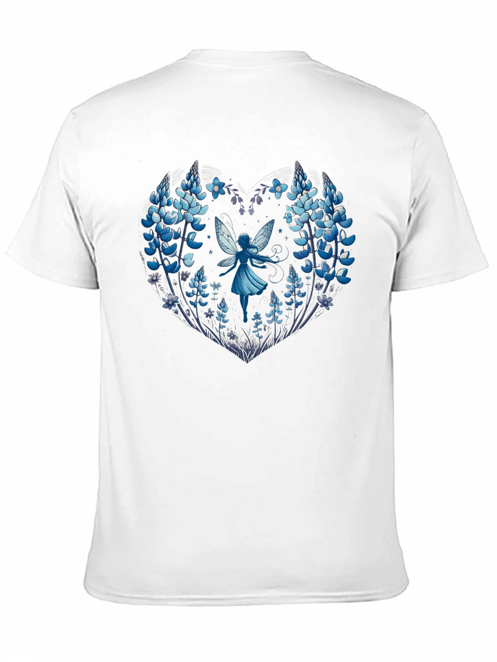 Floral Fairy Heart Graphic Tee