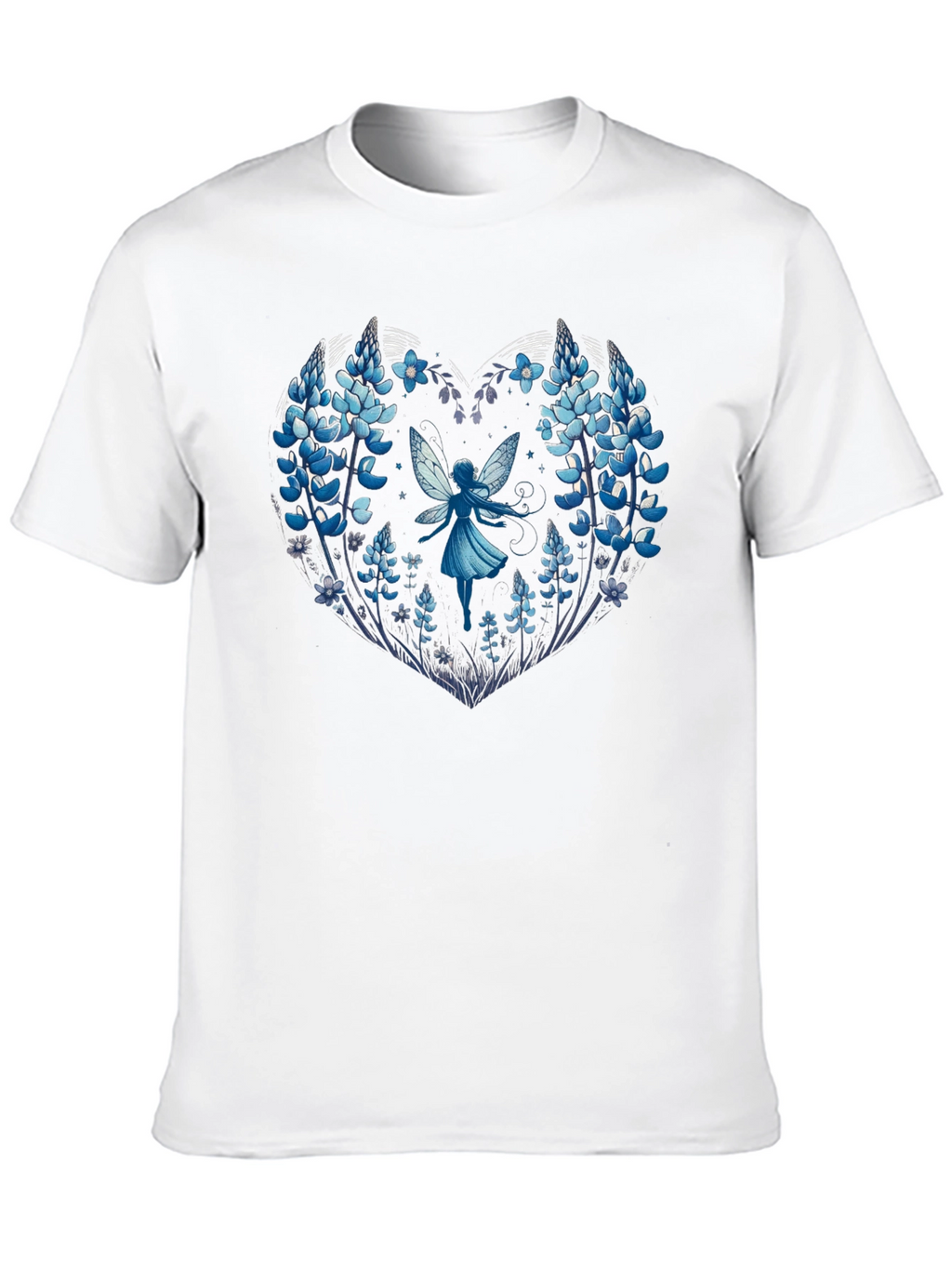 Floral Fairy Heart Graphic Tee