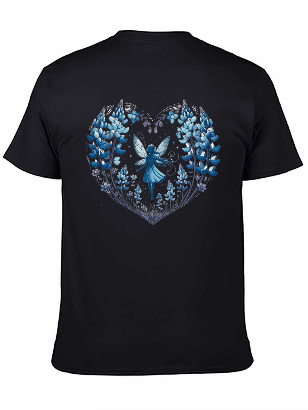 Floral Fairy Heart Graphic Tee