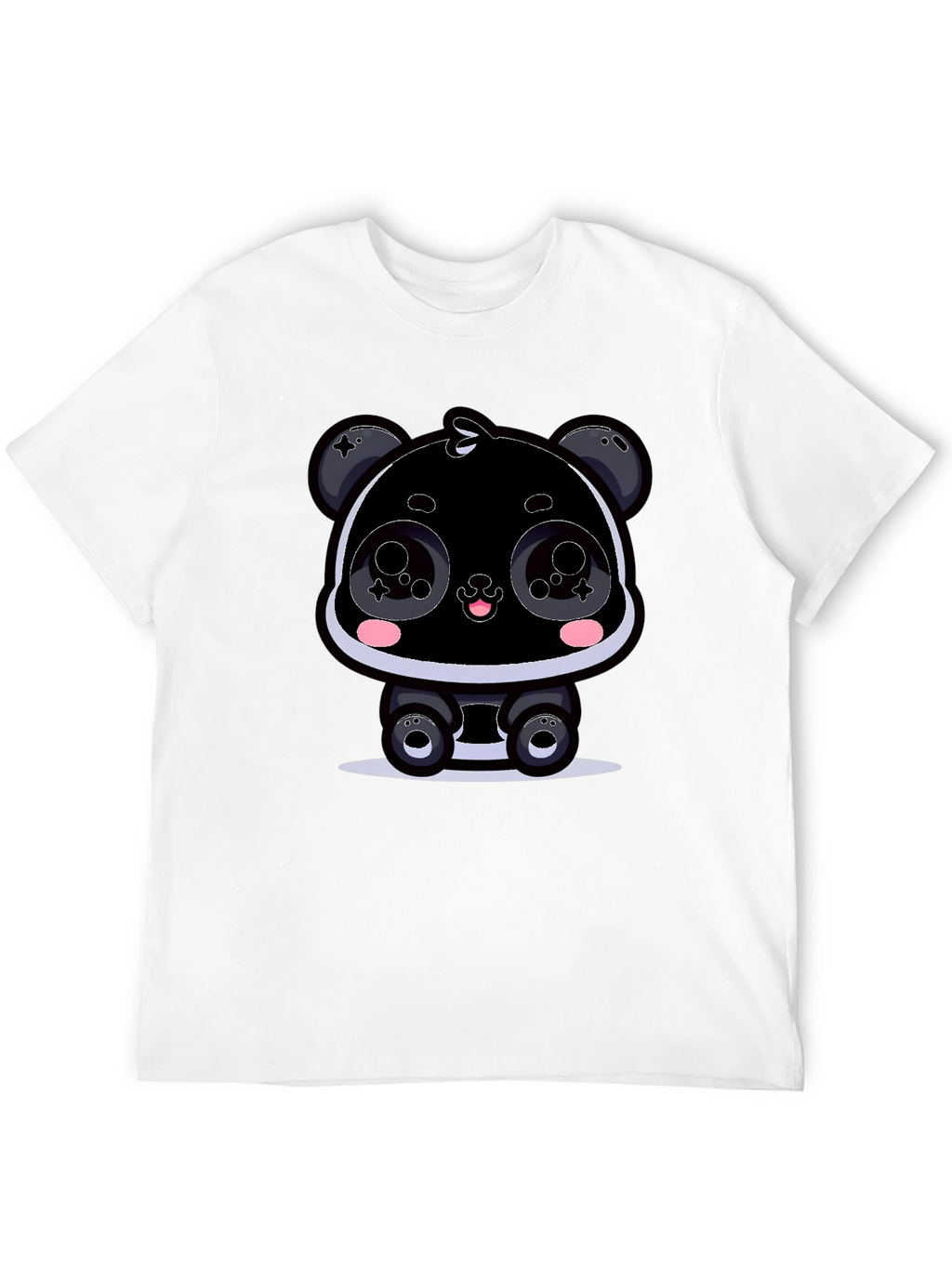 Cartoon Panda T-Shirt - Kawaii Graphic Tee