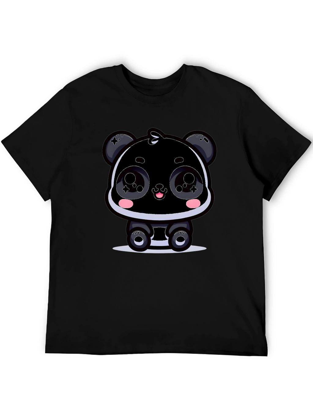 Cartoon Panda T-Shirt - Kawaii Graphic Tee