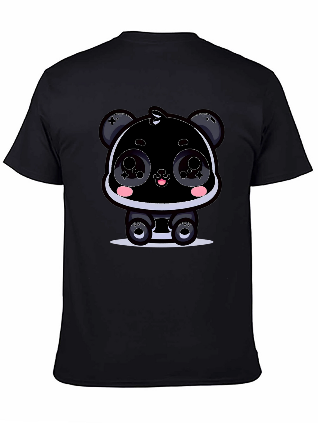 Cartoon Panda T-Shirt - Kawaii Graphic Tee