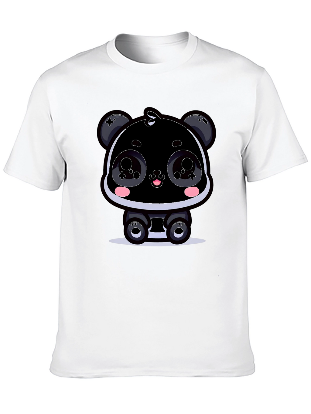 Cartoon Panda T-Shirt - Kawaii Graphic Tee