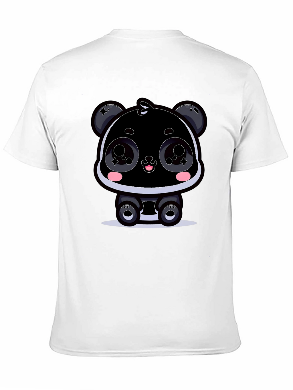 Cartoon Panda T-Shirt - Kawaii Graphic Tee
