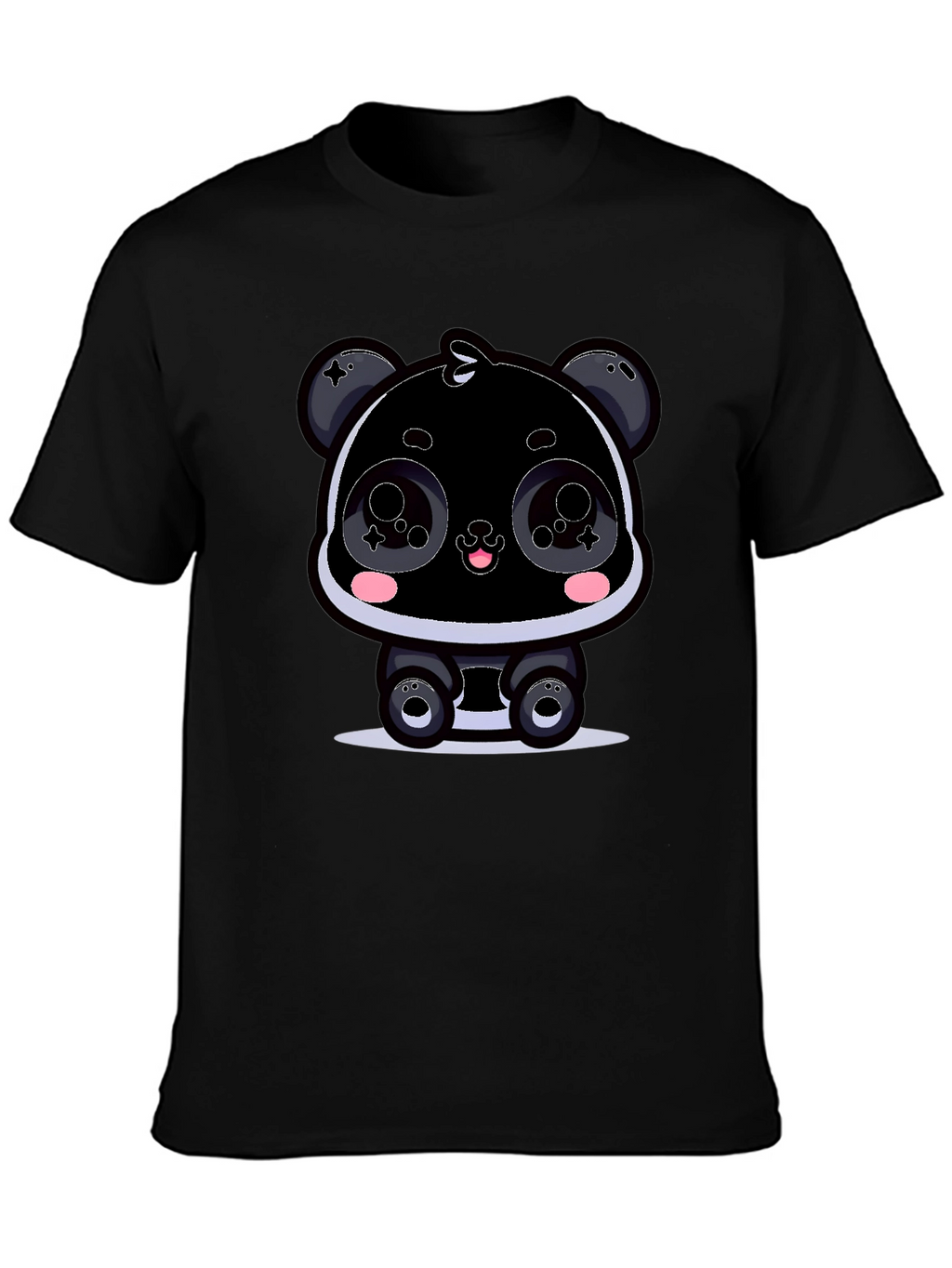 Cartoon Panda T-Shirt - Kawaii Graphic Tee