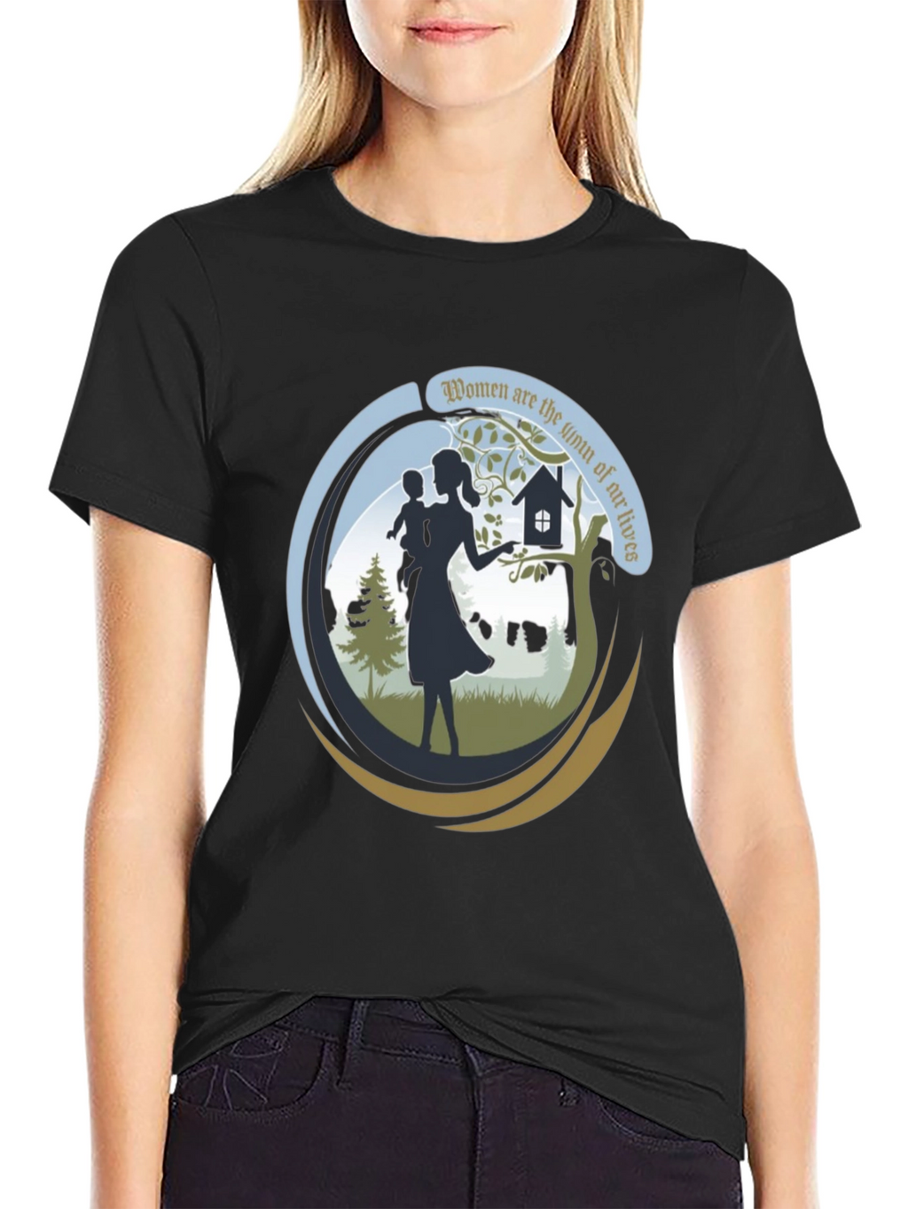 Women Are The Yinn Of Our Lives T-Shirt