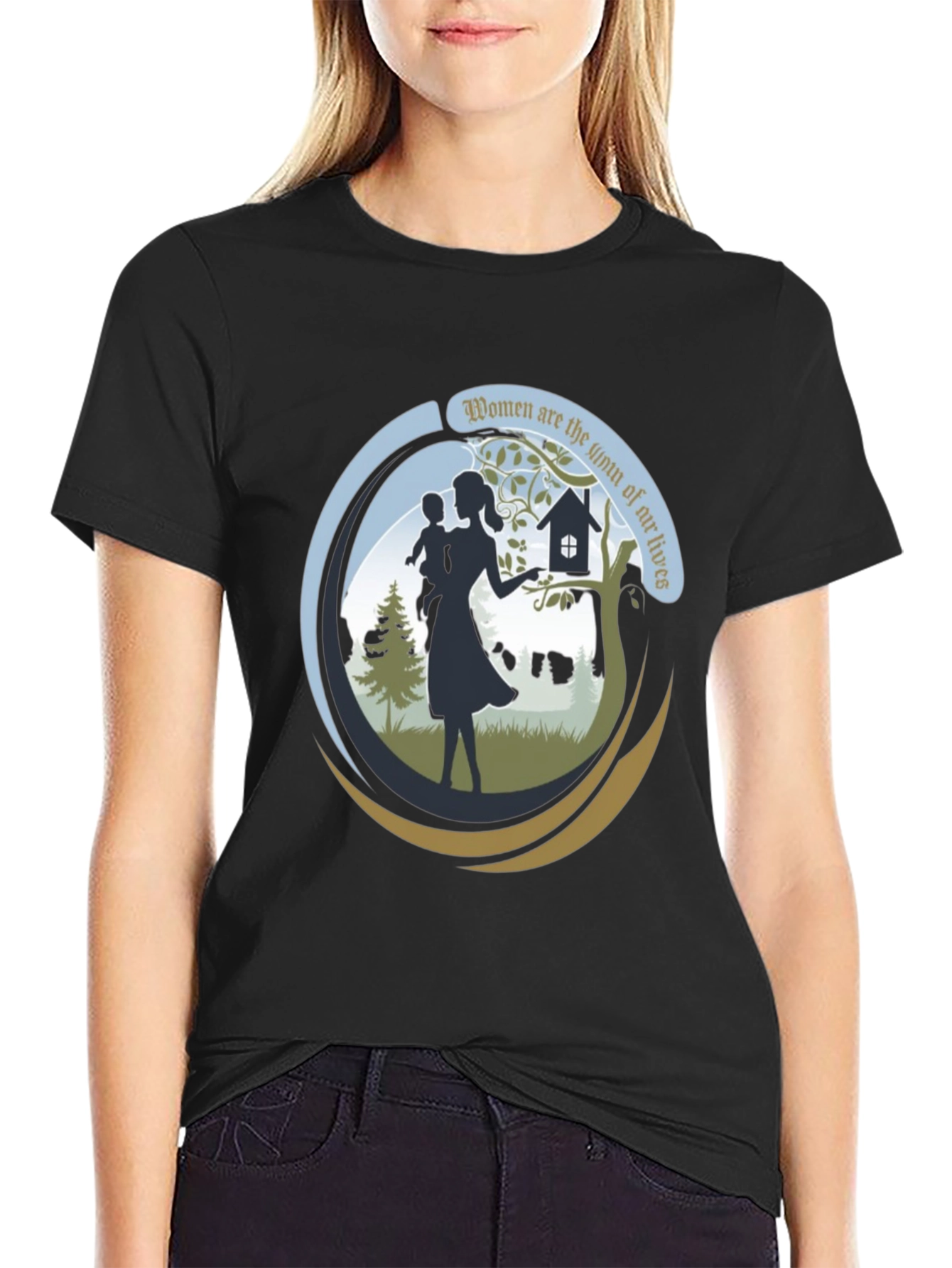 Women Are The Yinn Of Our Lives T-Shirt