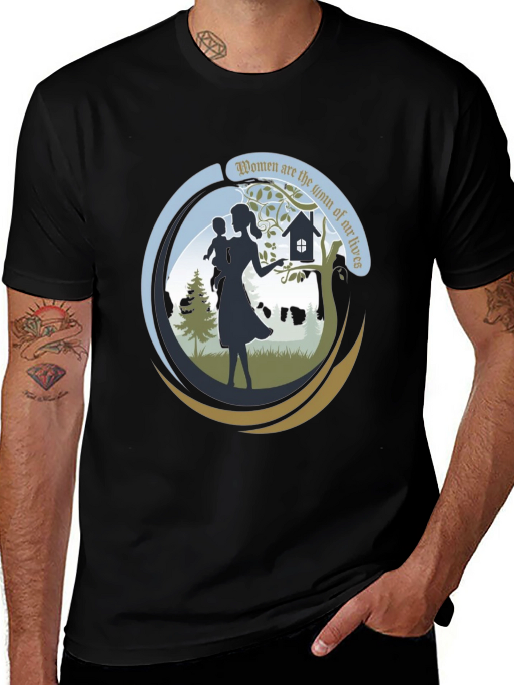 Women Are The Yinn Of Our Lives T-Shirt
