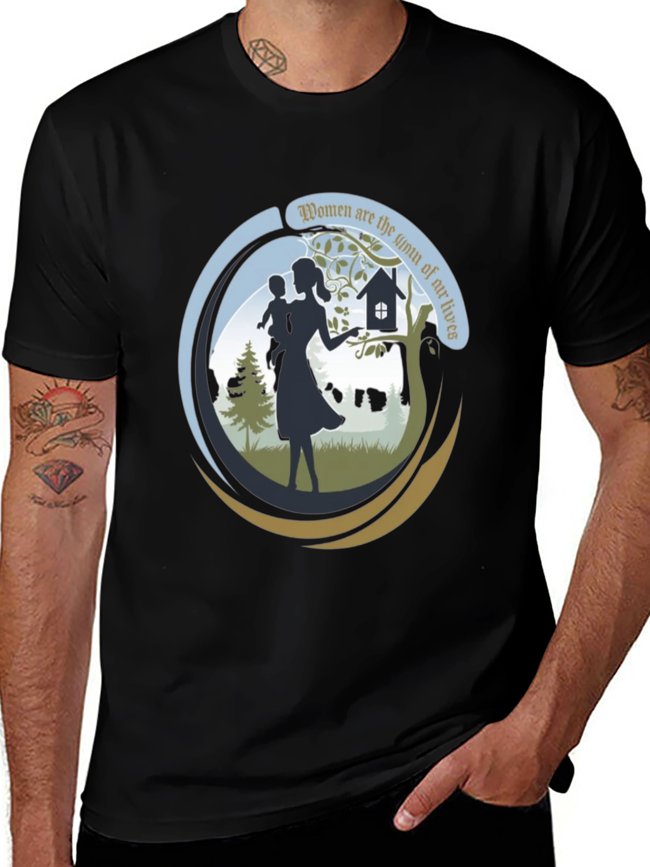 Women Are The Yinn Of Our Lives T-Shirt
