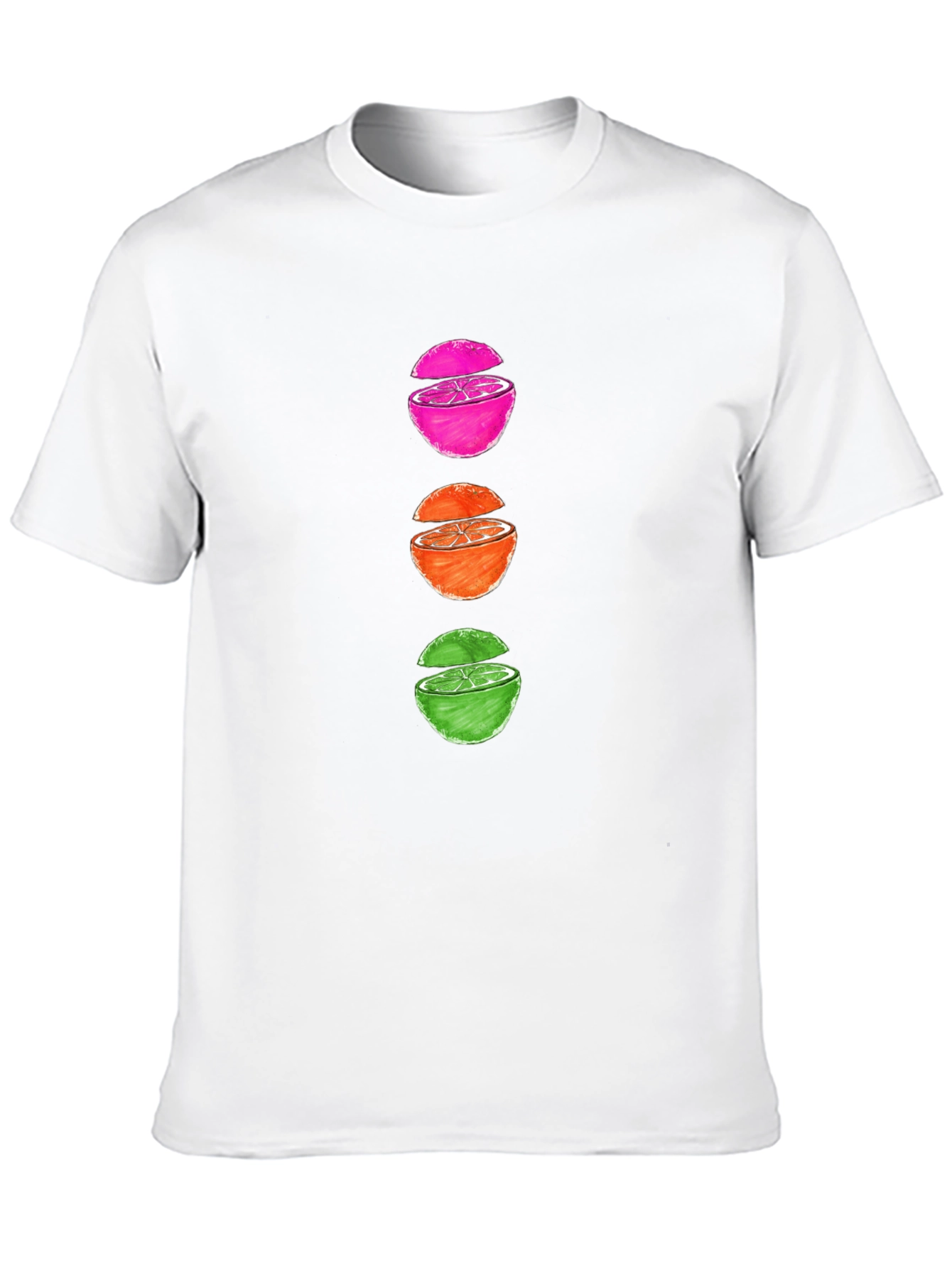 Sliced Fruit Graphic Tee - Casual & Stylish