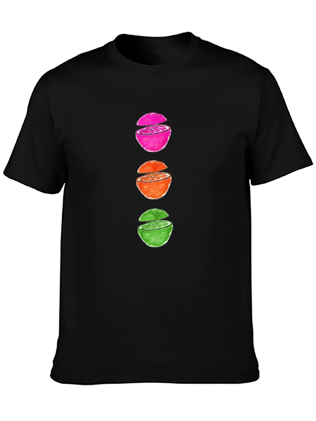 Sliced Fruit Graphic Tee - Casual & Stylish
