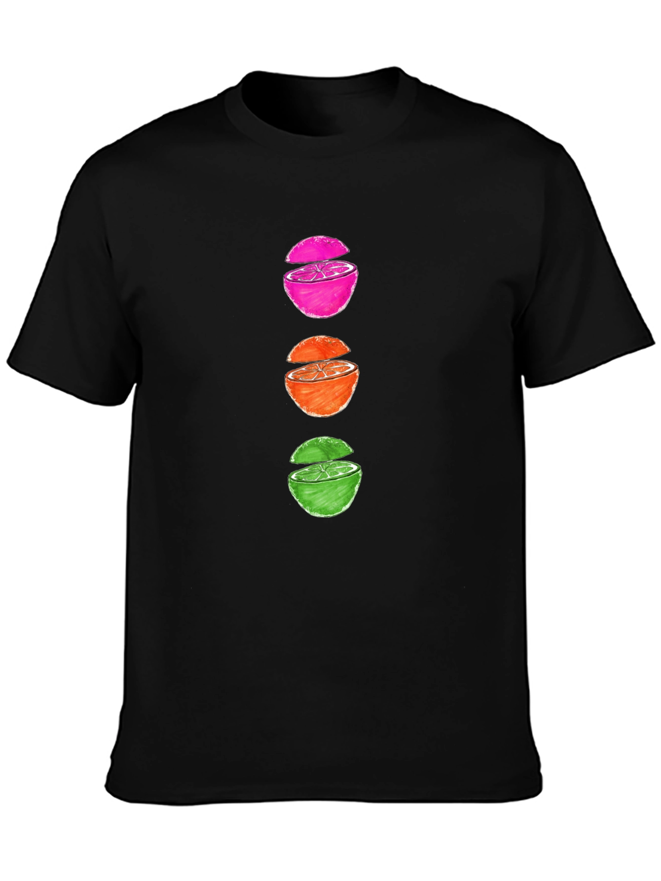 Sliced Fruit Graphic Tee - Casual & Stylish