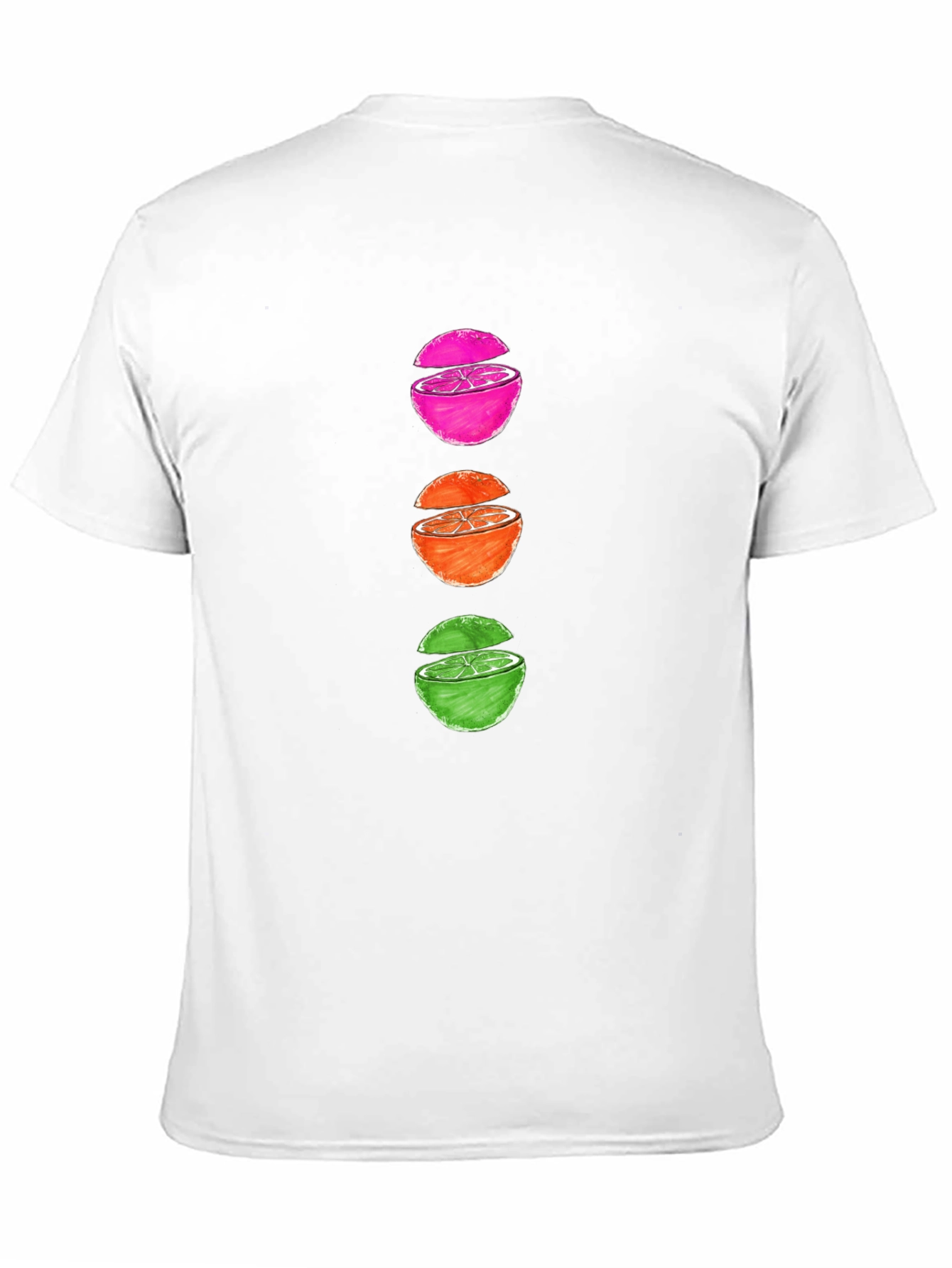 Sliced Fruit Graphic Tee - Casual & Stylish