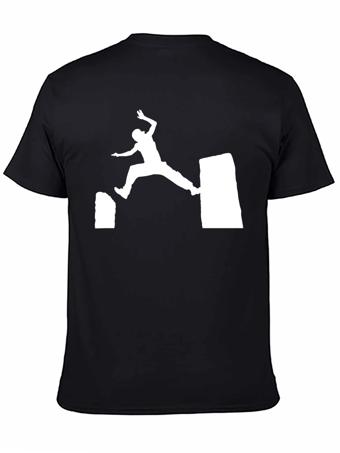 Parkour Silhouette T-Shirt - Urban Sportswear