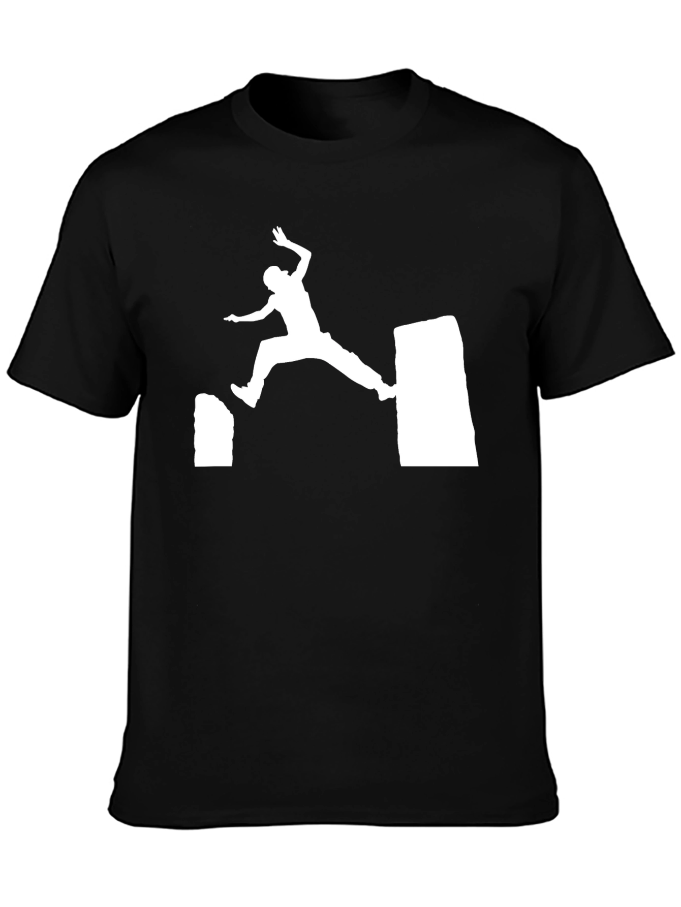 Parkour Silhouette T-Shirt - Urban Sportswear
