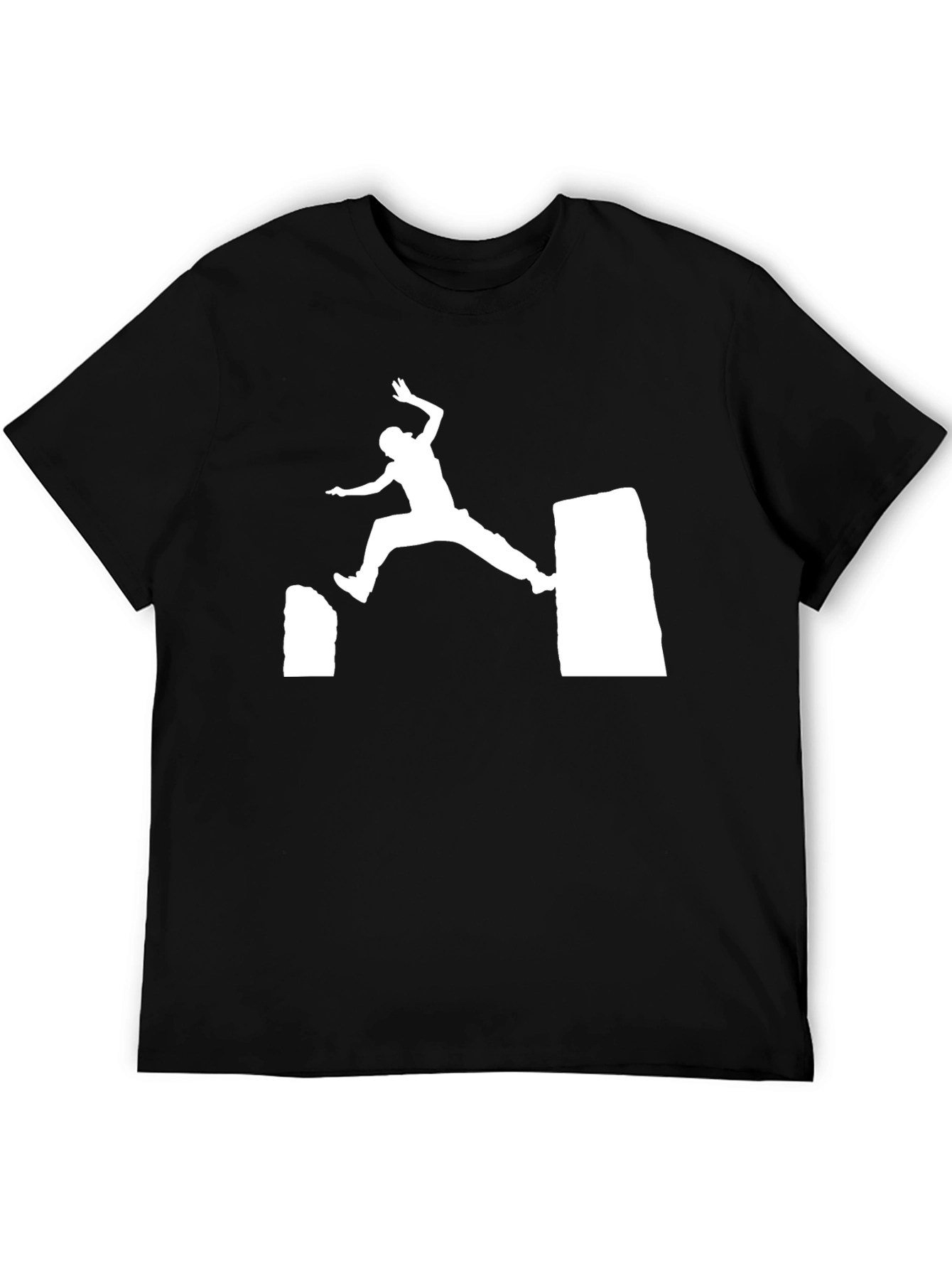 Parkour Silhouette T-Shirt - Urban Sportswear