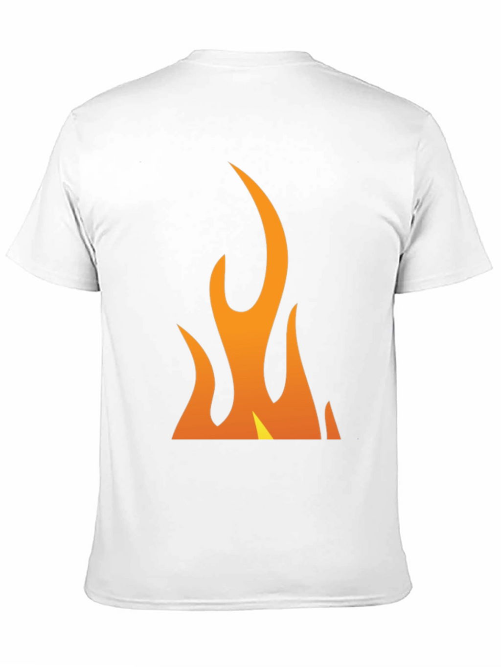 Flame Graphic Black T-Shirt - Bold & Eye-Catching