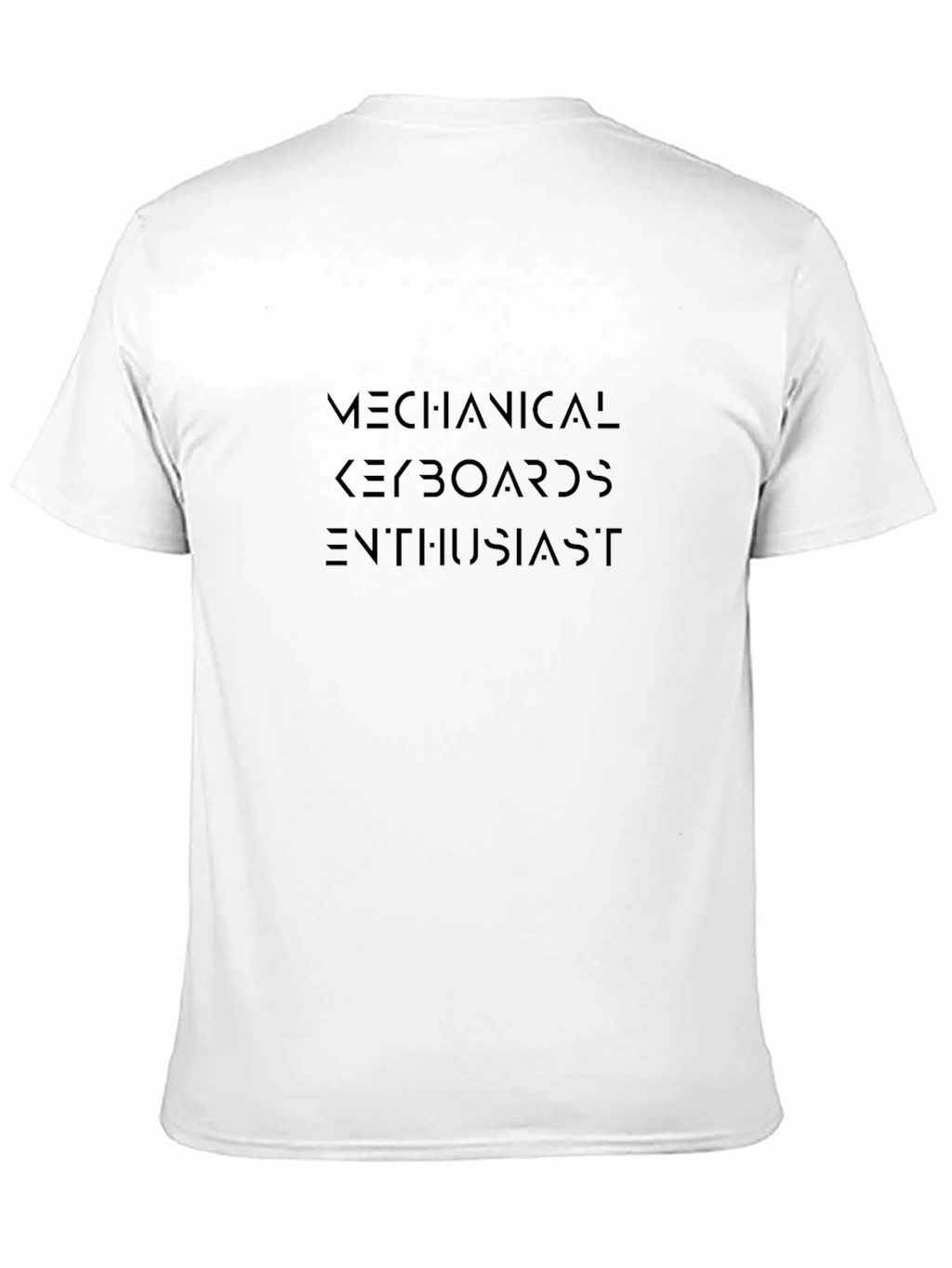 Mechanical Keyboard Enthusiast Black T-Shirt
