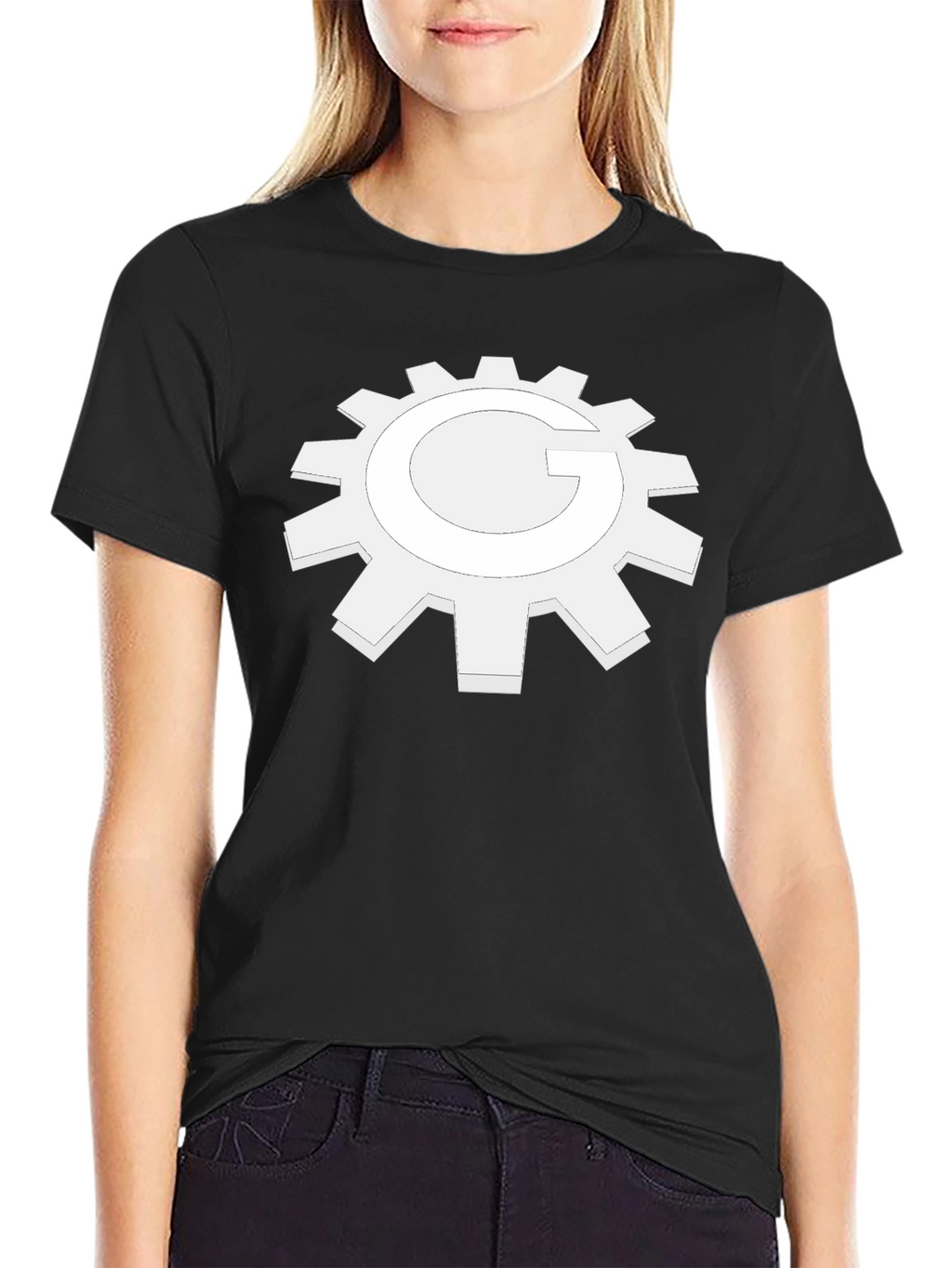 Black Gear G Graphic T-Shirt