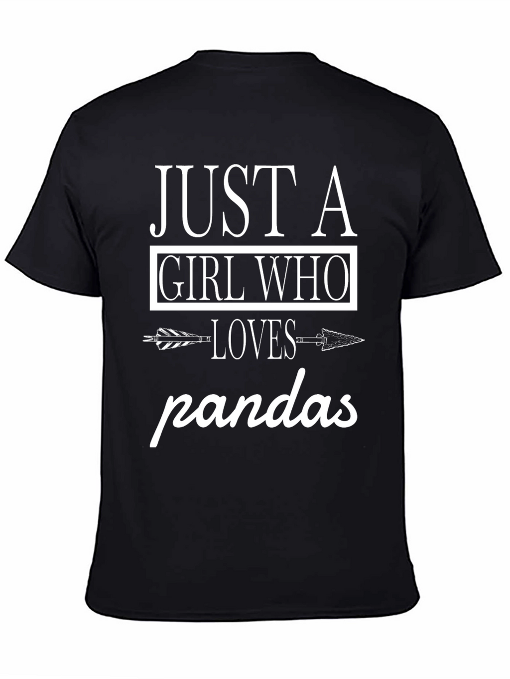 Just a Girl Who Loves Pandas T-Shirt