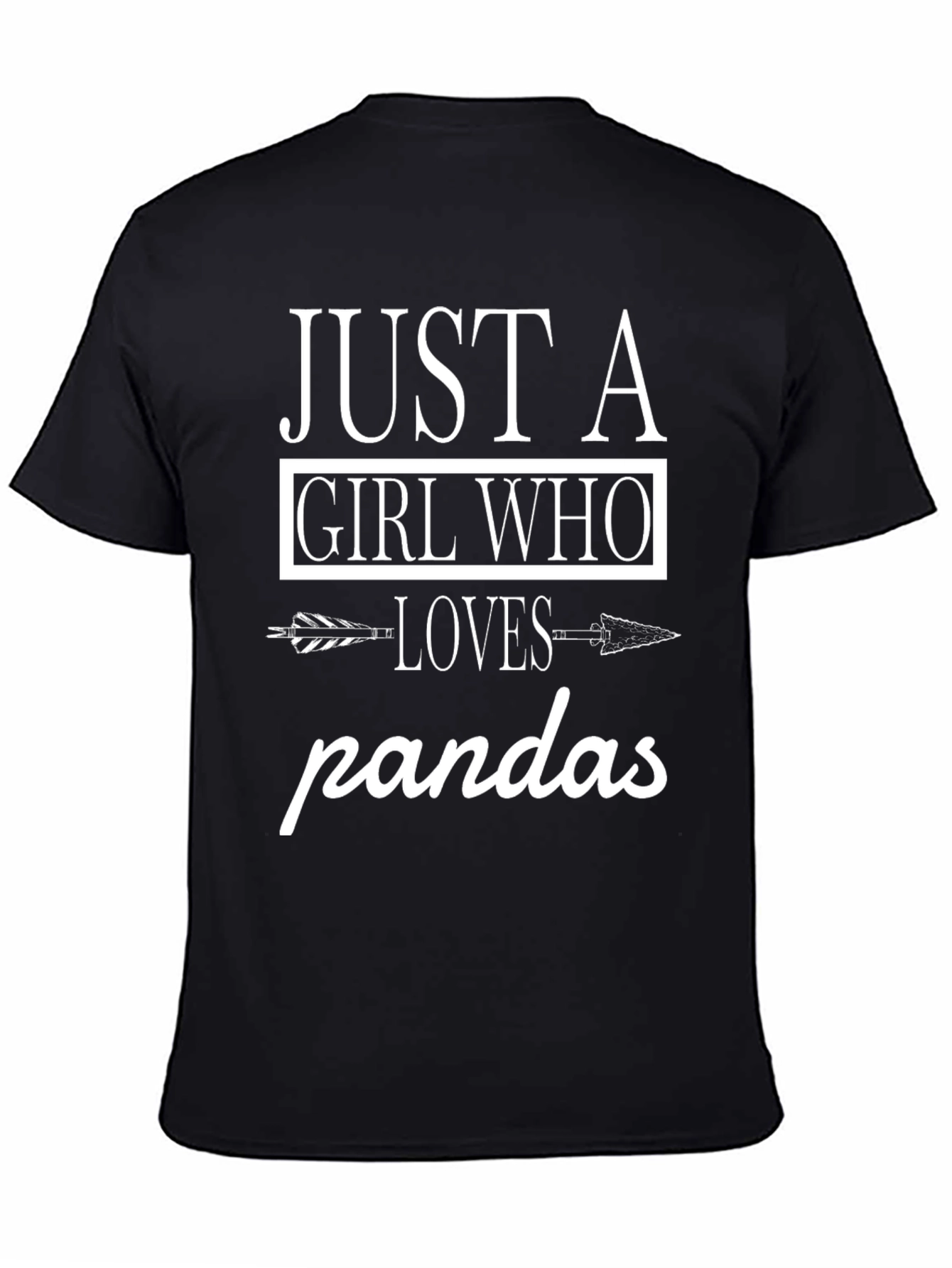 Just a Girl Who Loves Pandas T-Shirt