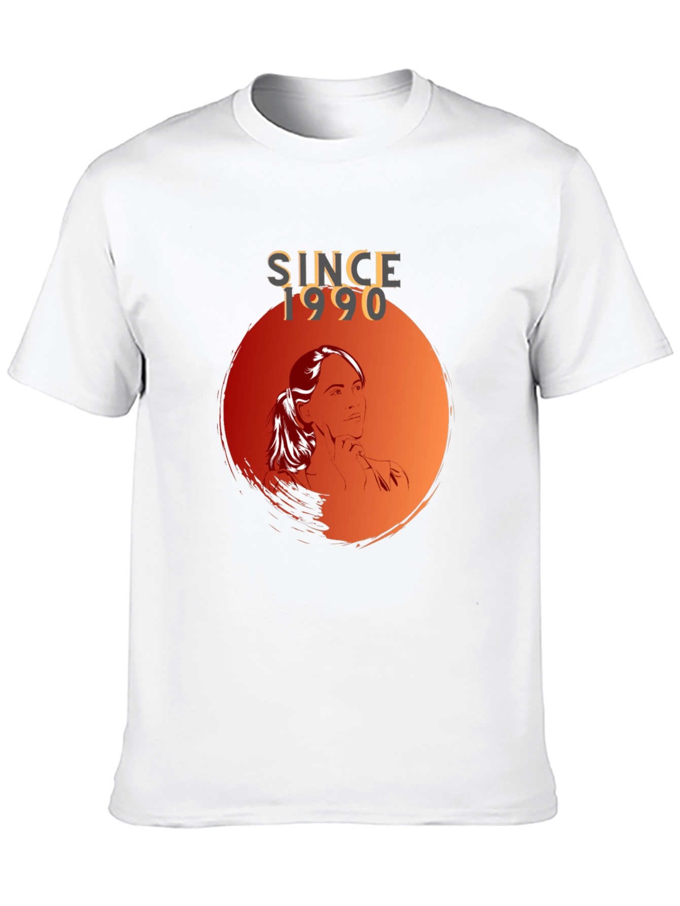 Since 1990 Graphic Tee - Stylish Black T-Shirt