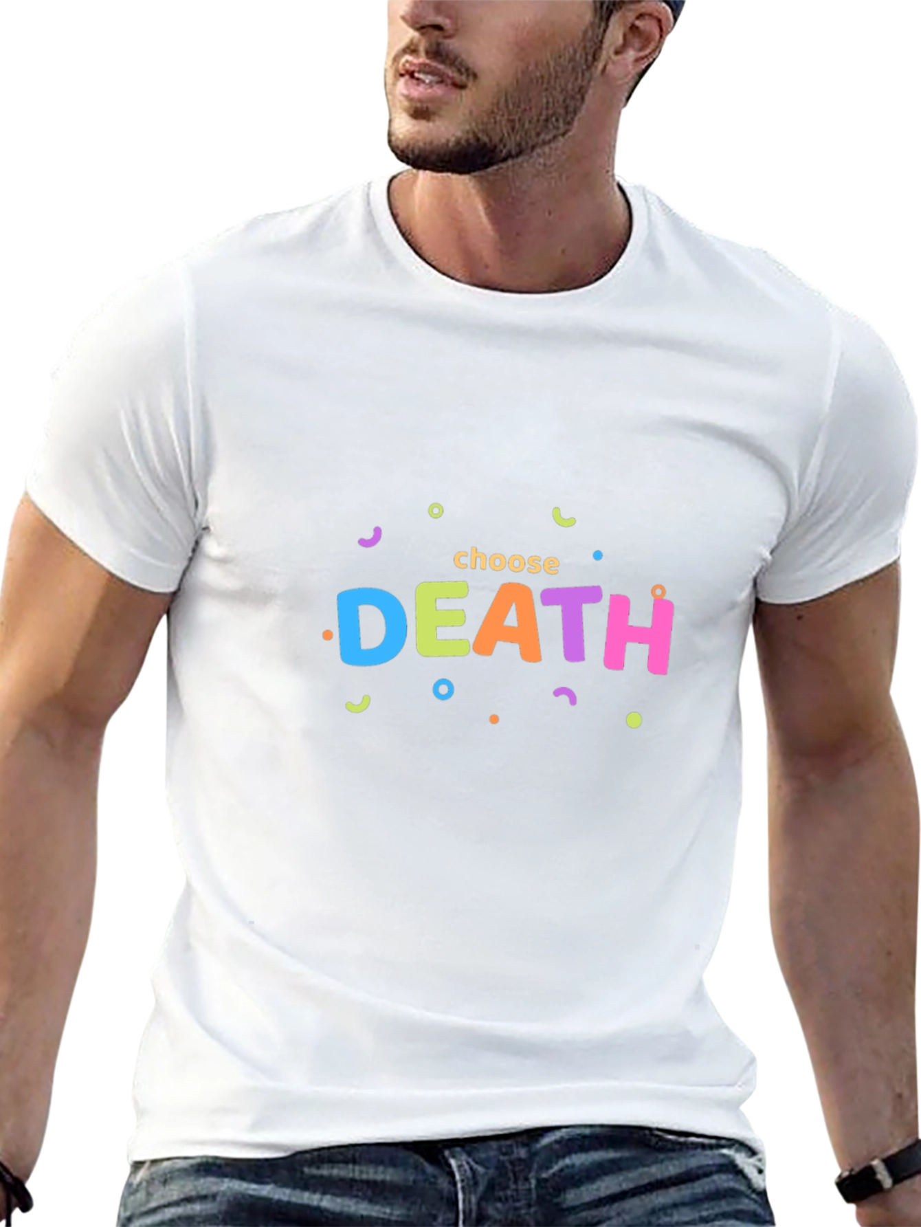 Choose Death Funny Graphic Tee