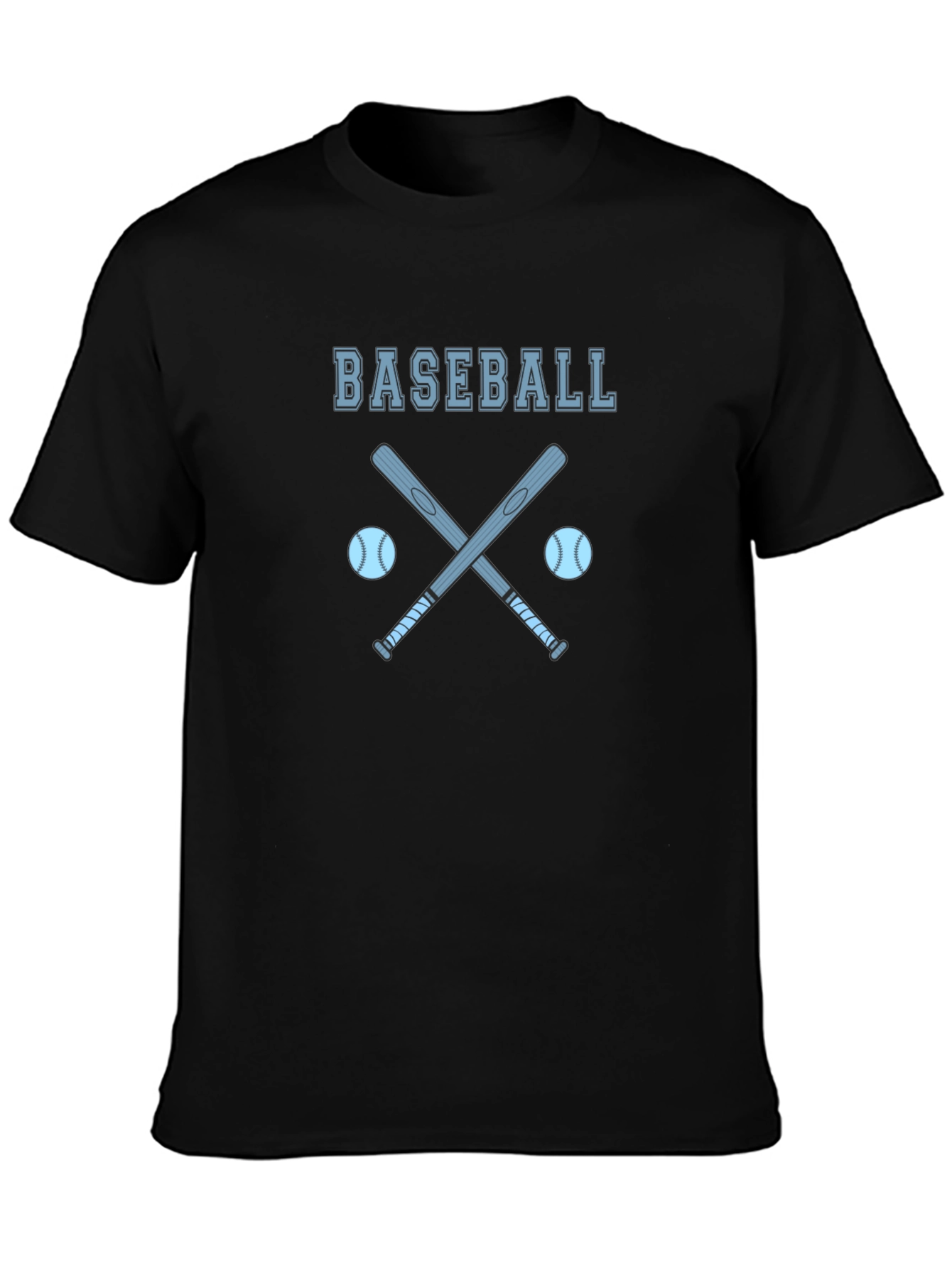 Baseball Bats & Balls Graphic T-Shirt