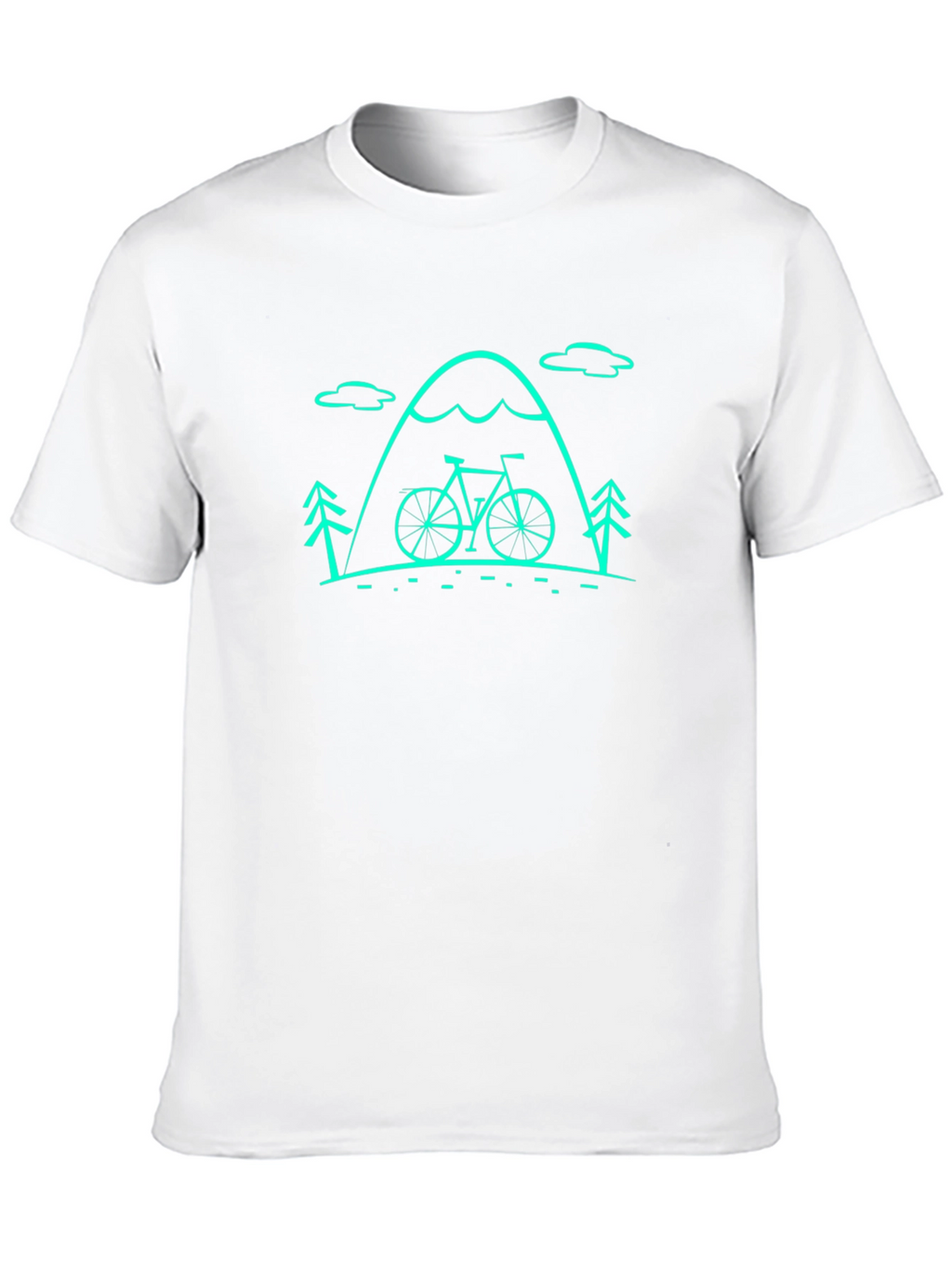 Mountain Bike Graphic T-Shirt - Adventure Ready