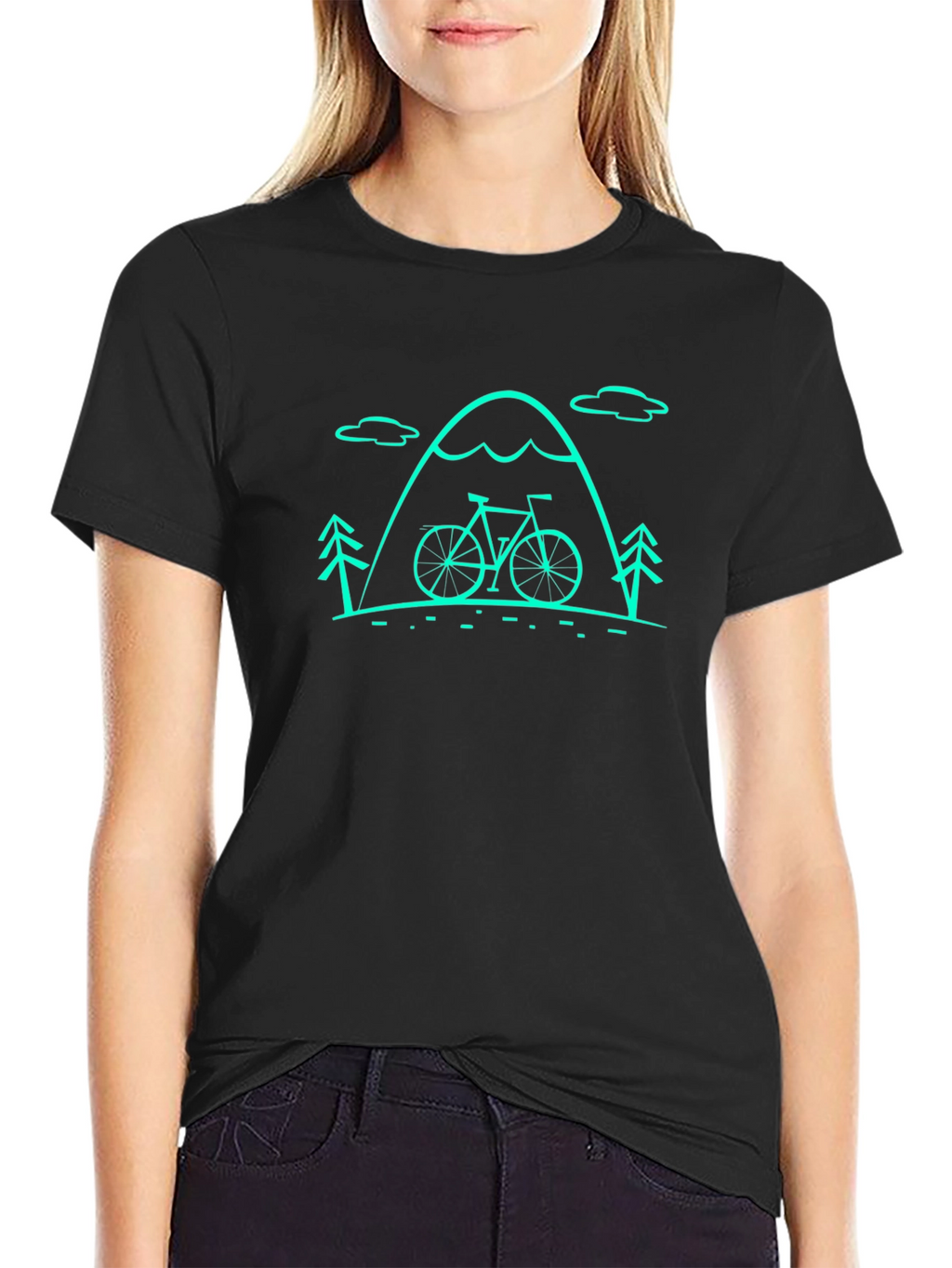 Mountain Bike Graphic T-Shirt - Adventure Ready